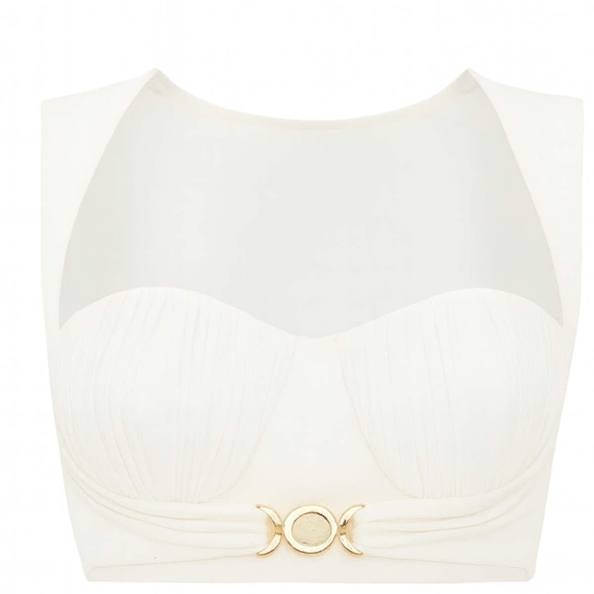 بلوزة قصير يتميز بكرانيش خفيفة على الصدر تمنح لمسة راقية - صورة 2